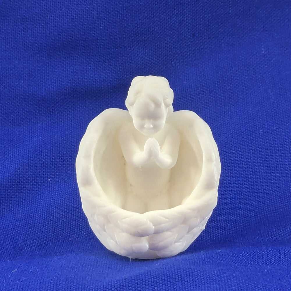 Bébé ange priant, figurine imprimée en 3D