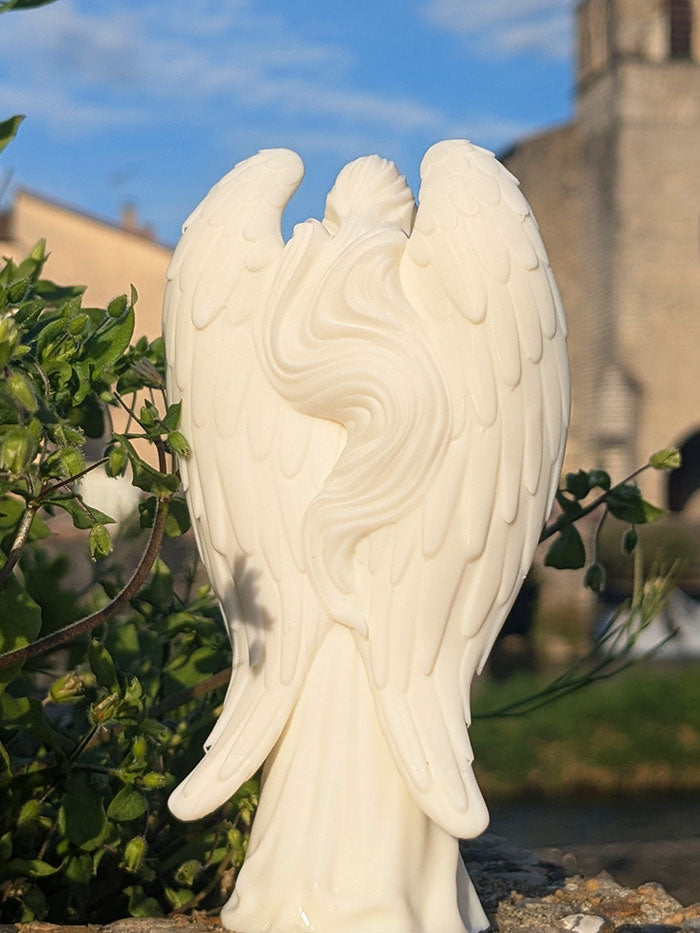 Statuette ange priant, imprimée en 3D